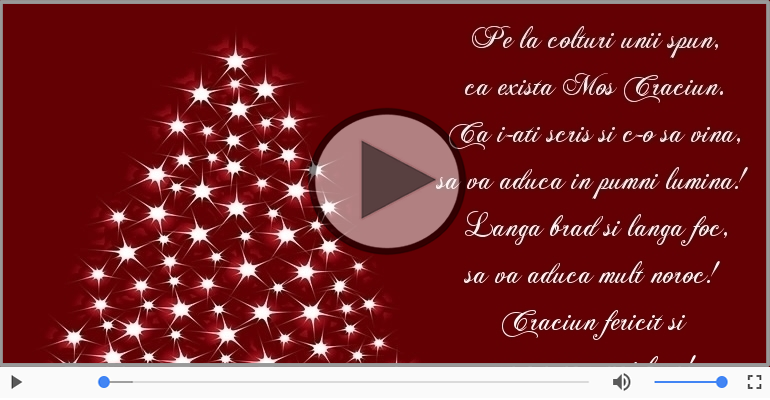 Craciun fericit si un an nou mai bun!