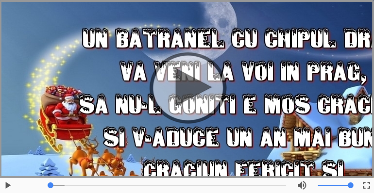 Craciun fericit si un an nou plin de bucurii!