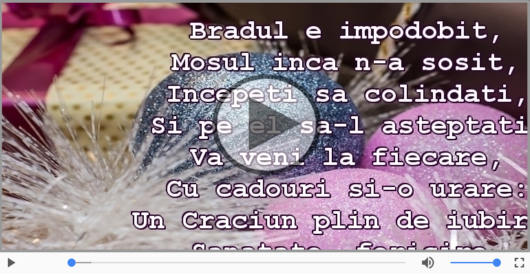 Urare de Craciun