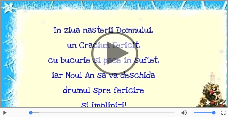 Craciun Fericit si La multi ani!