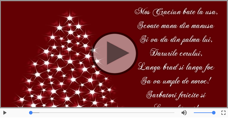 Sarbatori fericite si La multi ani!