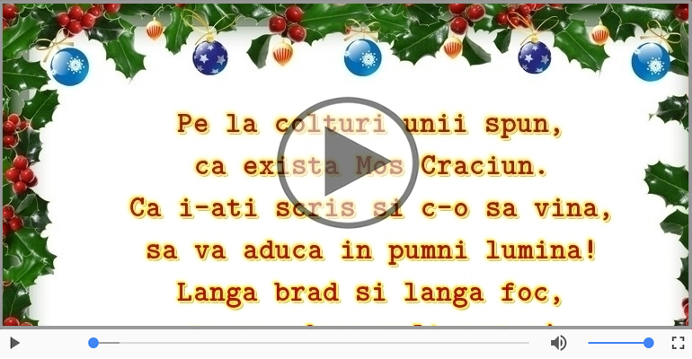 Craciun fericit si un an nou mai bun!