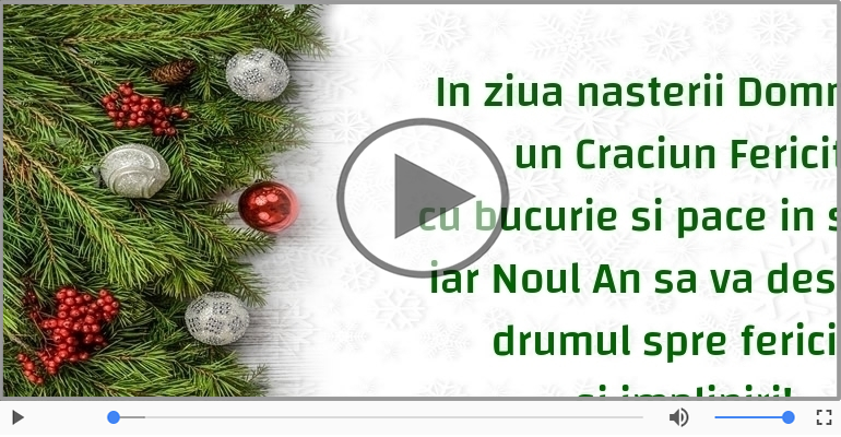 Craciun Fericit si La multi ani!