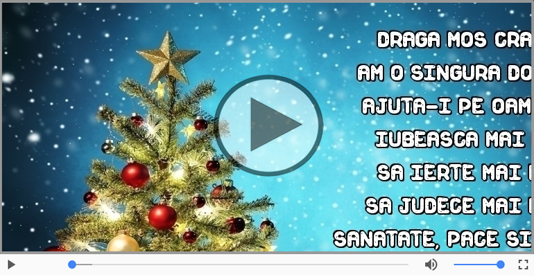 Draga Mos Craciun...