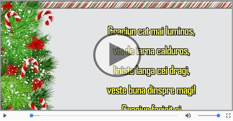 Craciun fericit si An nou mai bun!