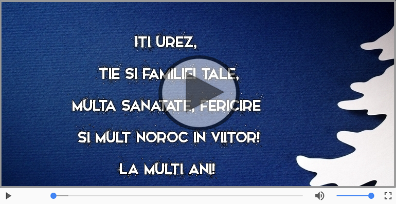 La multi ani!