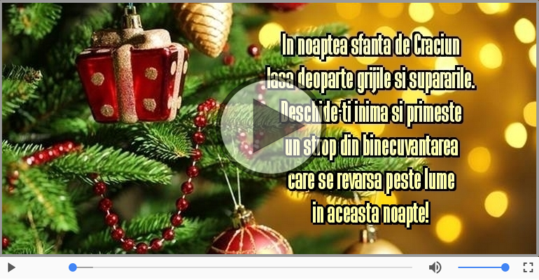 In noaptea sfanta de Craciun