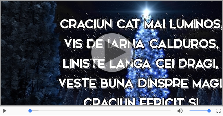 Craciun fericit si An nou mai bun!