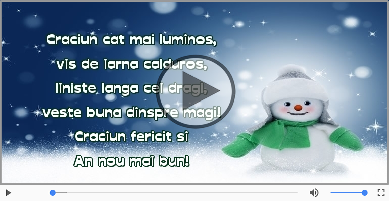 Craciun fericit si An nou mai bun!