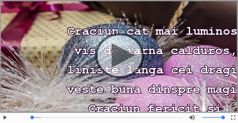 Craciun fericit si An nou mai bun!