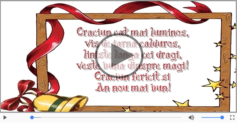 Craciun fericit si An nou mai bun!