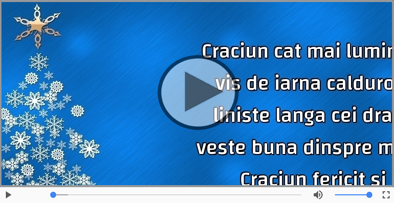 Craciun fericit si An nou mai bun!