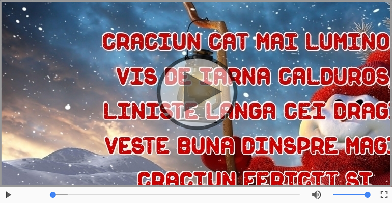 Craciun fericit si An nou mai bun!