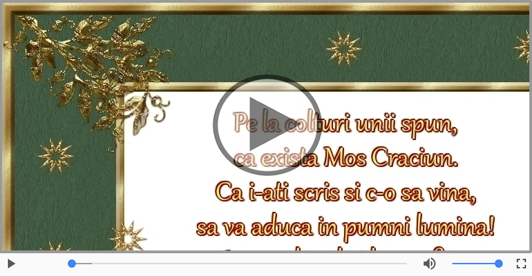 Craciun fericit si un an nou mai bun!