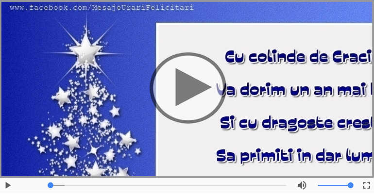 La multi ani cu sanatate de Craciun!