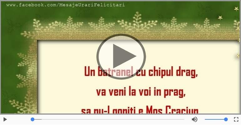 Craciun fericit si un an nou plin de bucurii!
