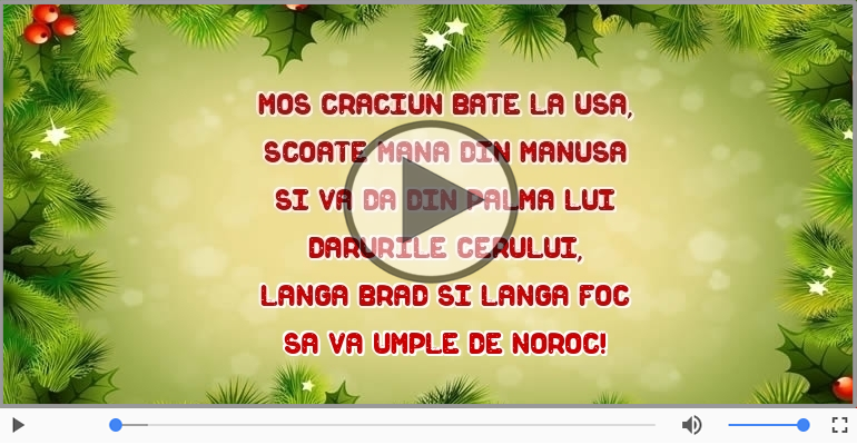 Mos Craciun bate la usa