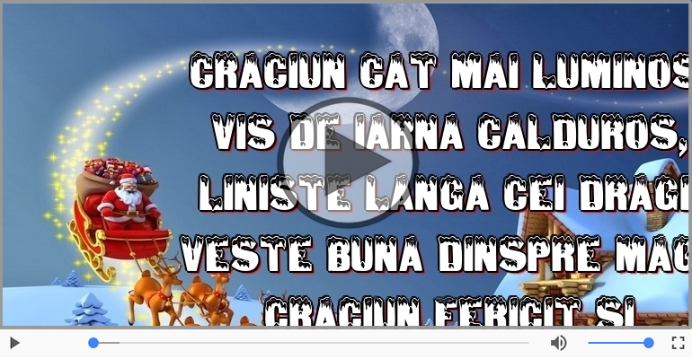 Craciun fericit si An nou mai bun!