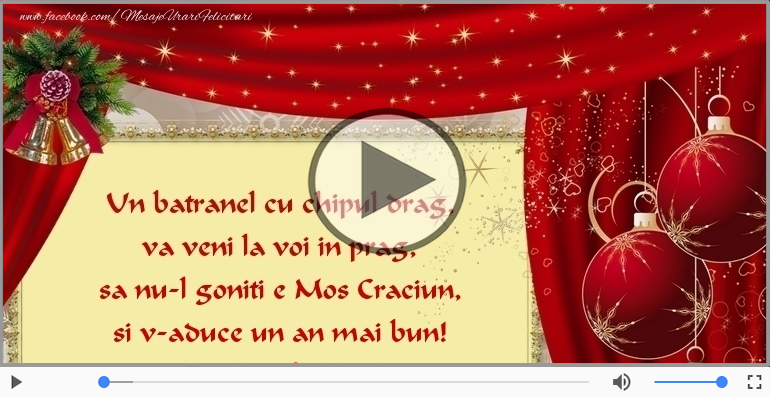 Craciun fericit si un an nou plin de bucurii!