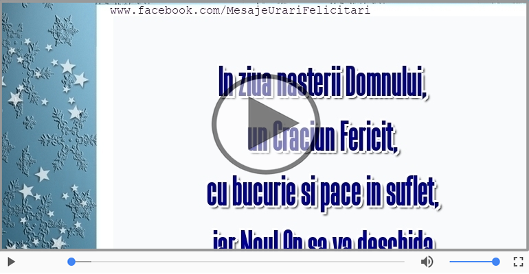 Craciun Fericit si La multi ani!