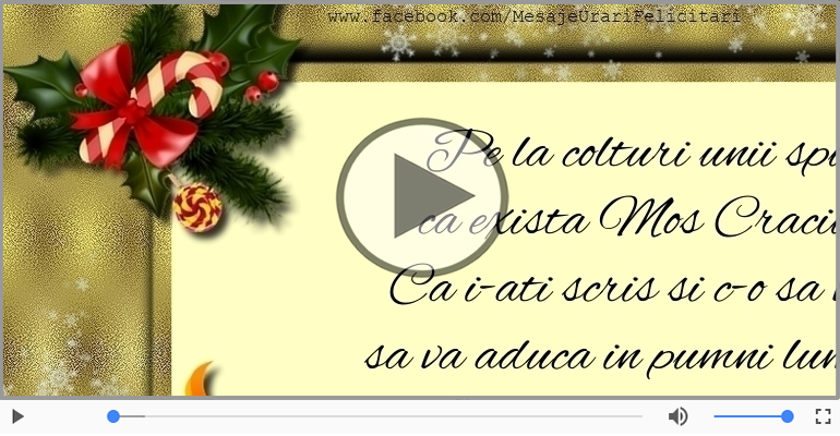 Craciun fericit si un an nou mai bun!