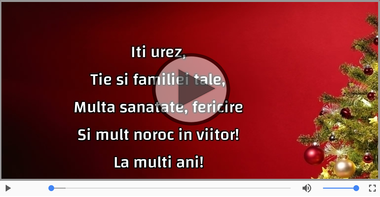 La multi ani!