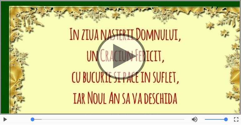 Craciun Fericit si La multi ani!