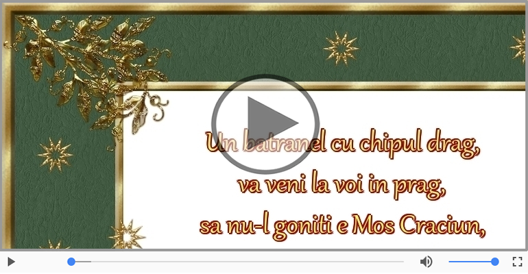 Craciun fericit si un an nou plin de bucurii!