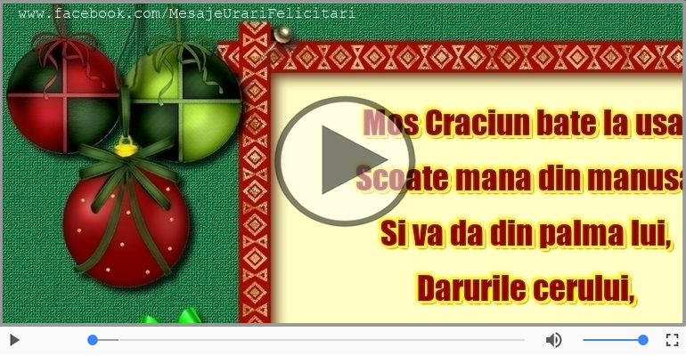 Sarbatori fericite si La multi ani!