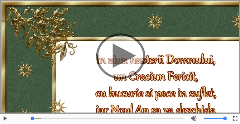 Craciun Fericit si La multi ani!