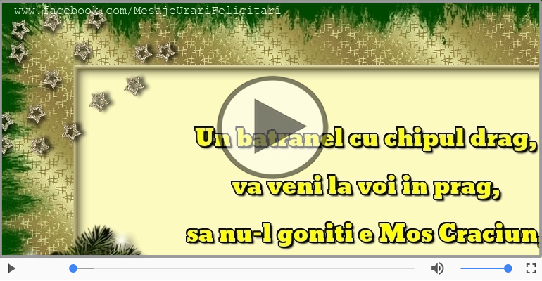 Craciun fericit si un an nou plin de bucurii!