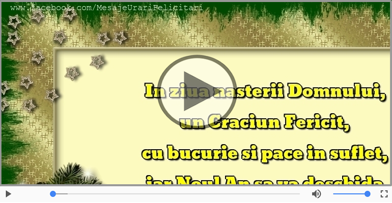 Craciun Fericit si La multi ani!