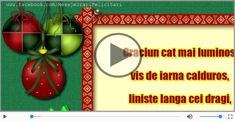 Craciun fericit si An nou mai bun!