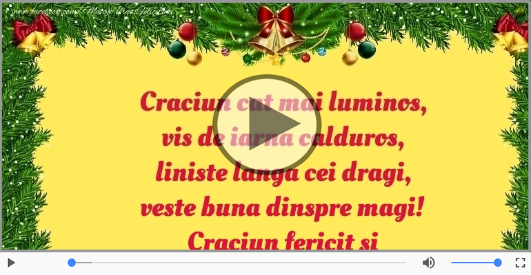Craciun fericit si An nou mai bun!