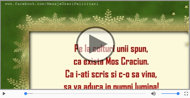 Craciun fericit si un an nou mai bun!