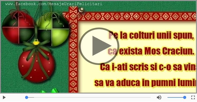 Craciun fericit si un an nou mai bun!