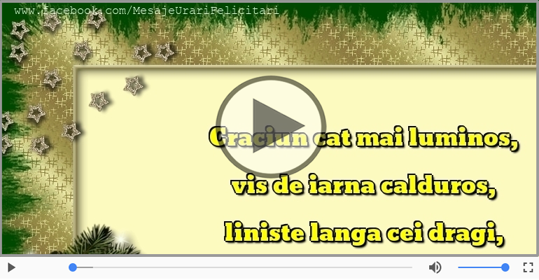 Craciun fericit si An nou mai bun!