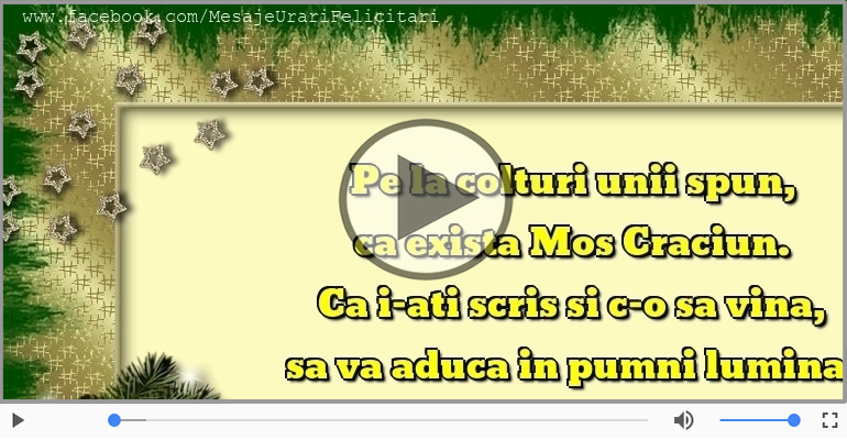 Craciun fericit si un an nou mai bun!