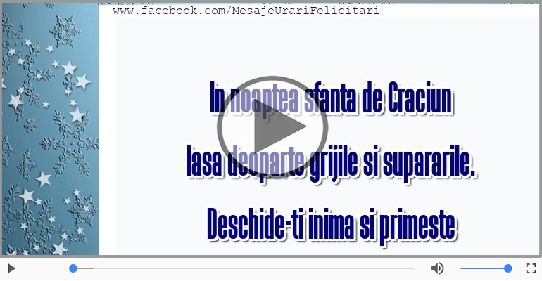In noaptea sfanta de Craciun