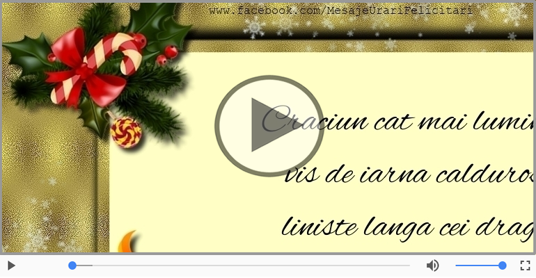 Craciun fericit si An nou mai bun!