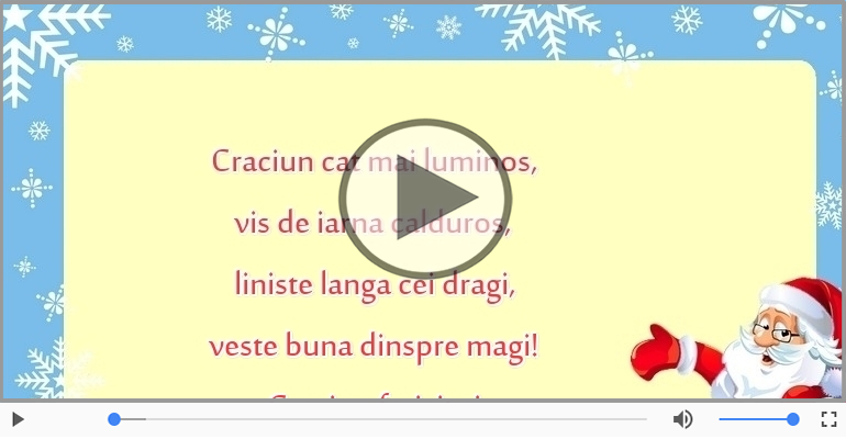 Craciun fericit si An nou mai bun!