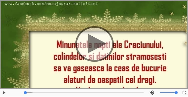 Minunatele nopti ale Craciunului