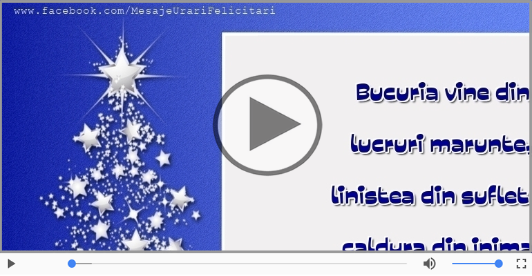 Craciun fericit alaturi de familia ta!