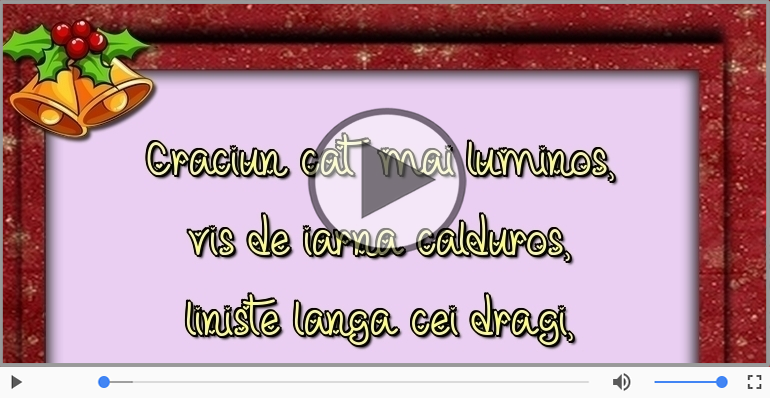 Craciun fericit si An nou mai bun!