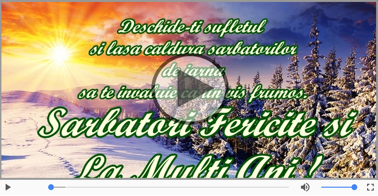 Craciun Fericit! Colinda: Am plecat sa colindam