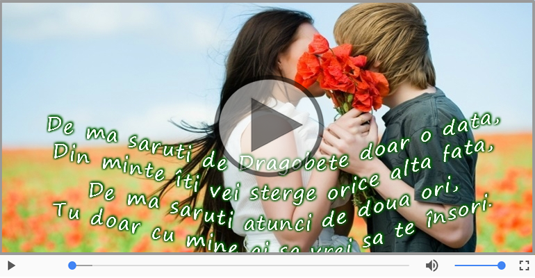 Felicitare muzicala de Dragobete