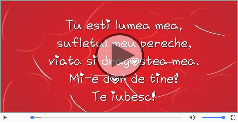 Declaratie de dragoste