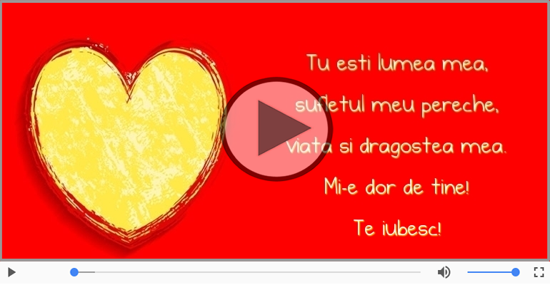 Declaratie de dragoste