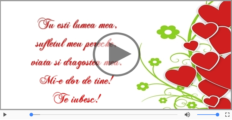 Declaratie de dragoste