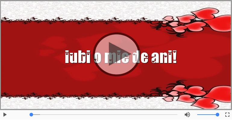 Te-am iubit si te voi iubi o mie de ani!